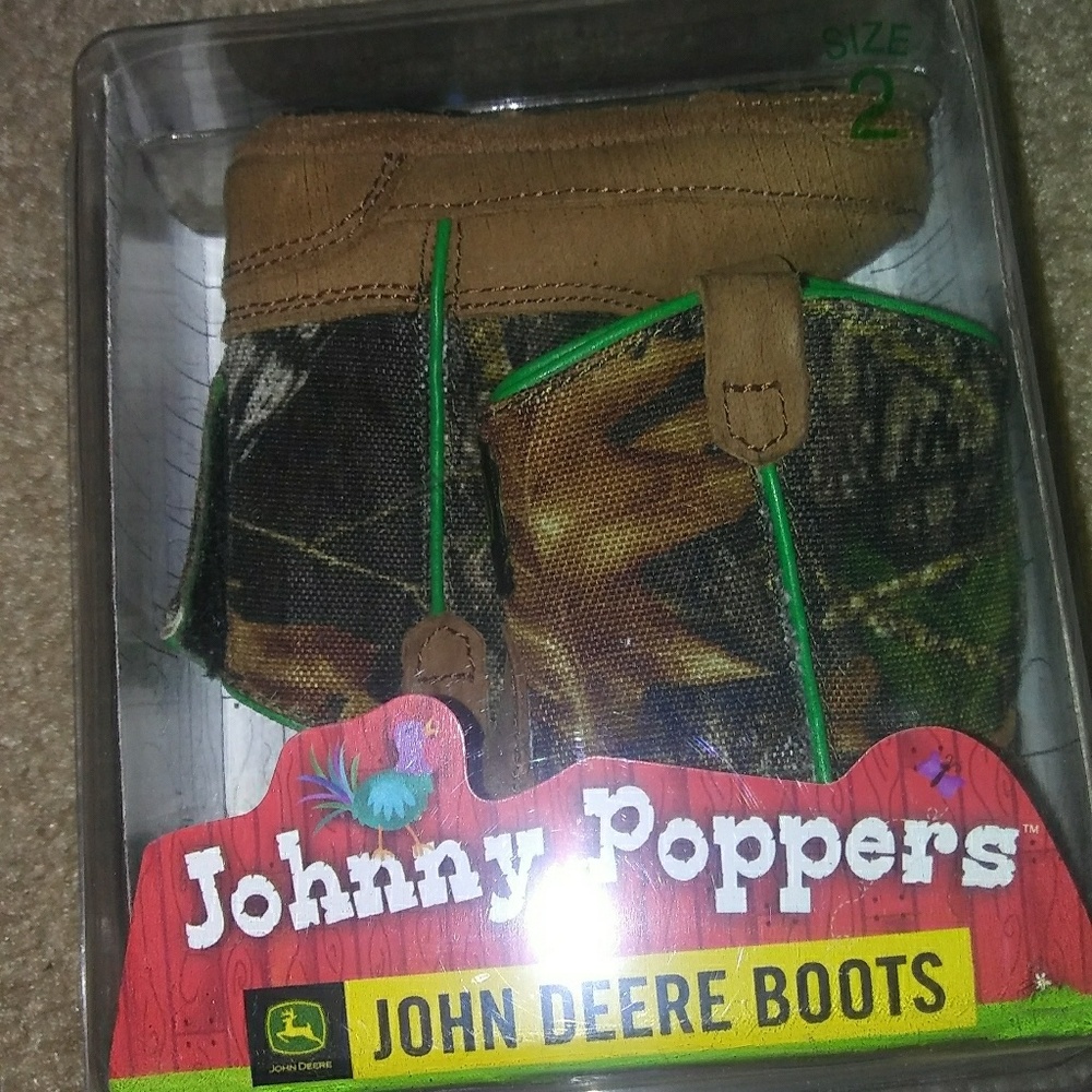 John deere baby boots